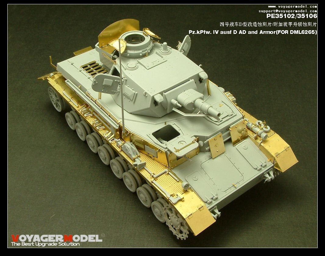 Voyager Model PE35106 Pz.kPfw. IV ausf D AD Armor 1/35 – image 6