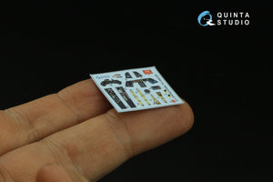 Quinta Studio QD72041 Fw 190A-8 3D-Printed &amp;amp; coloured Interior on decal paper (Eduard) 1/72 – zdjęcie 5