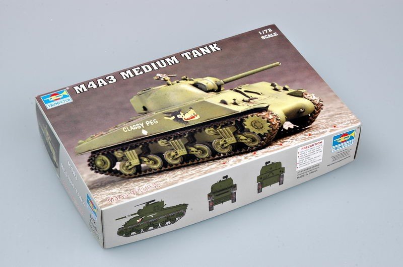 Trumpeter 07224 M4A3 TANK 1/72 – zdjęcie 2