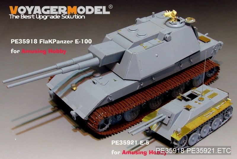 Voyager Model PE35921 WWII German E-5 Light Tank（For AMUSING HOBBY /MBK No.01 1/35 – zdjęcie 7