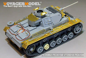 Voyager Model PE35862 WWII German Pz.KPfw.III Ausf.L basic For DRAGON 6387 1/35 – zdjęcie 6
