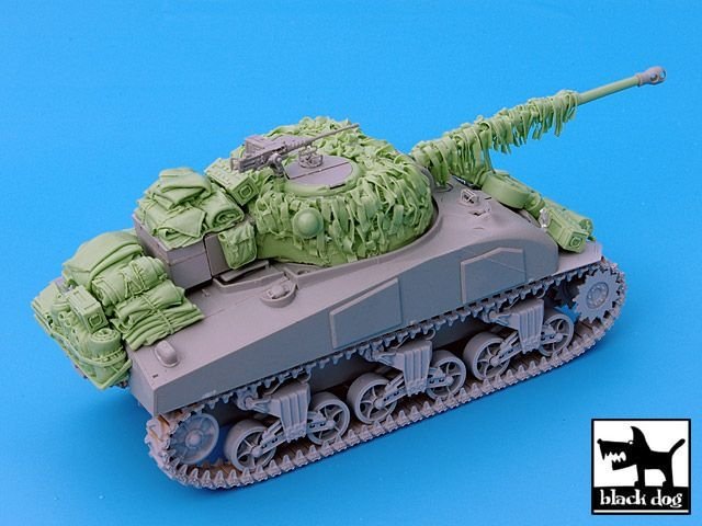 Black Dog T35028 British Sherman Firefly hessian tape camo net 1/35 – zdjęcie 2