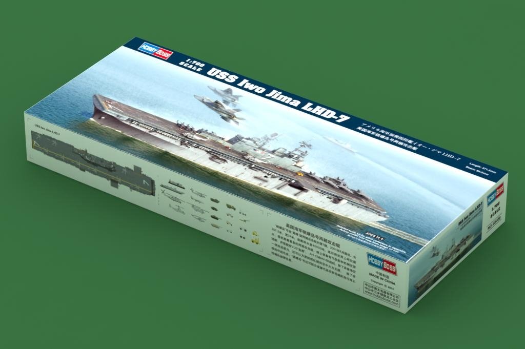 Hobby Boss 83408 USS Iwo Jima LHD-7 1/700 – zdjęcie 2