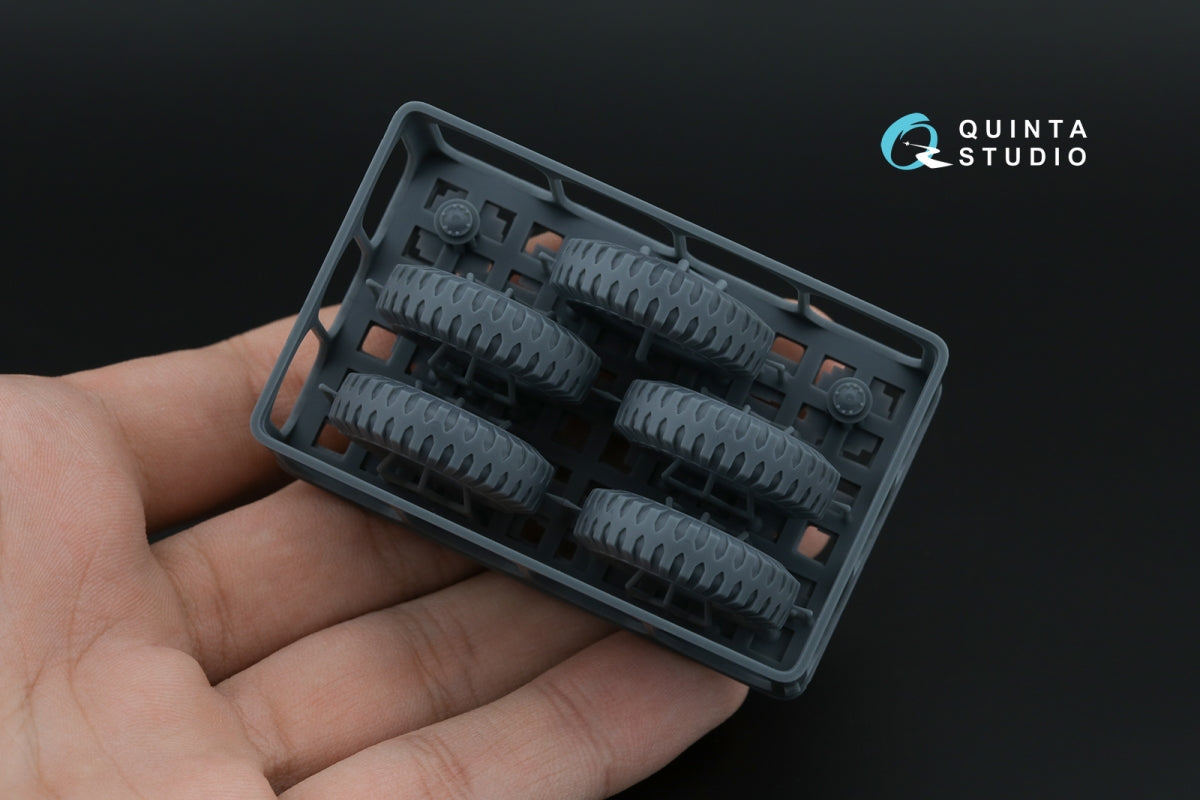 Quinta Studio QT35011 Dodge WC Family tire set (Zvezda) 1/35 – image 3