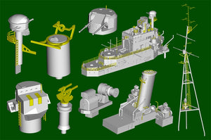 Trumpeter 05366 HMS Naiad 1/350 – zdjęcie 14