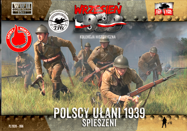 First to Fight PL066 1939 Polscy Ułani 1939 Spieszeni 1/72 – zdjęcie 2