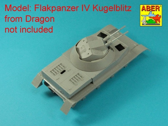 Aber 35L-342 Two German 3cm Flak 103 barrels for &amp;quot;Kugelblitz&amp;quot; tanks / Zestaw dwóch luf 3cm Flak 103 do niemieckieckich przeciwlotniczych czołgów &amp;quot;Kugelblitz&amp;quot; 1/35 – zdjęcie 6