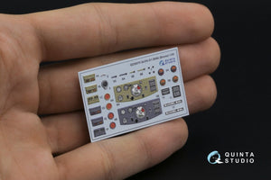 Quinta Studio QD35075 Sd.Kfz.6-1 BN9b 3D-Printed &amp;amp; coloured Interior on decal paper (Bronco) 1/35 – zdjęcie 8