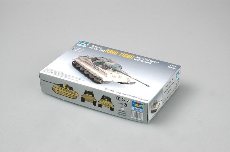 Trumpeter 07291 King Tiger Henschel Turret w/Zimmerit 1/72 – zdjęcie 2
