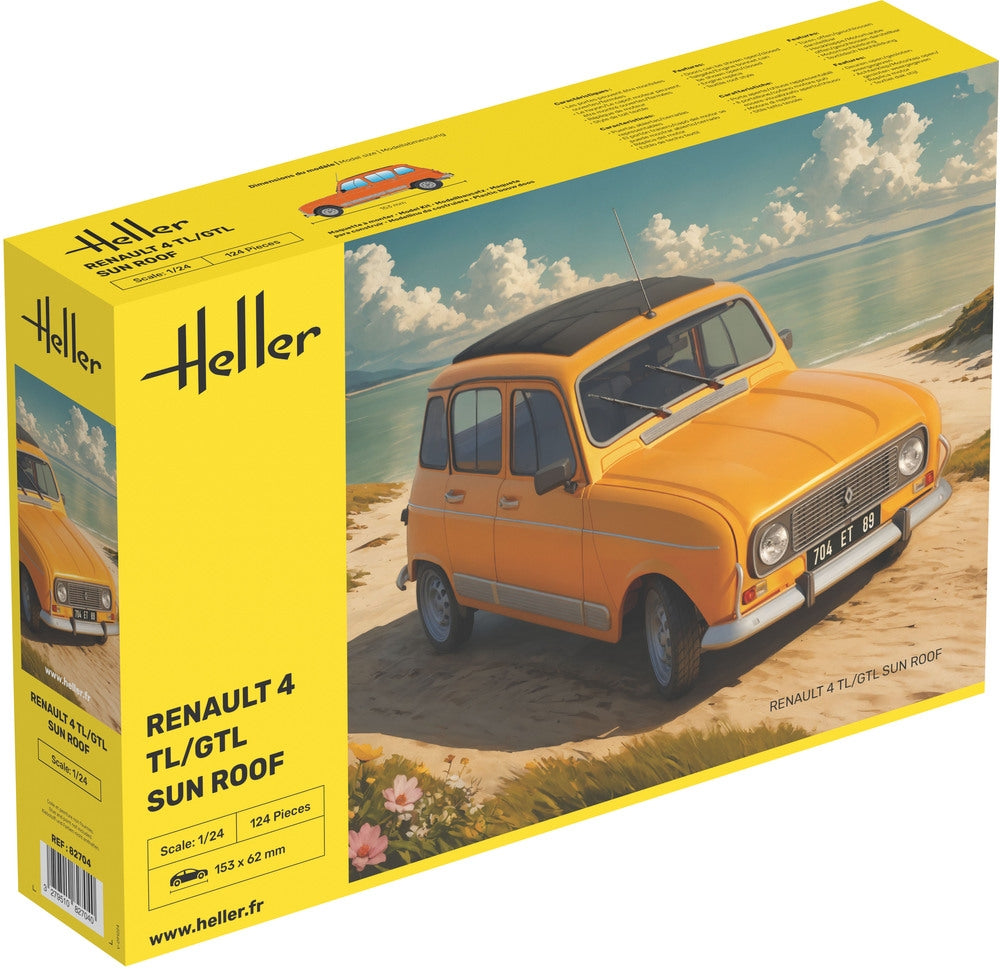 Heller 82704 Renault 4 TL/GTL Sun Roof 1/24 – image 3