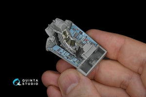 Quinta Studio QD48172 Su-33 3D-Printed &amp;amp; coloured Interior on decal paper (for Kinetic kit) 1/48 – zdjęcie 3