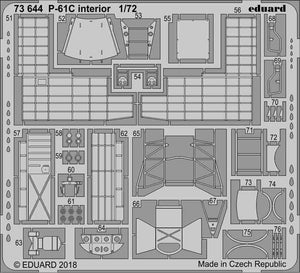 Eduard 73644 P-61C interior HOBBY BOSS 1/72 – image 2
