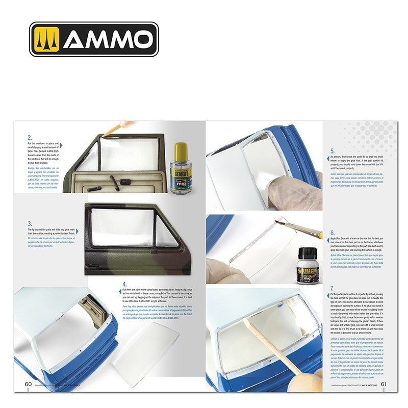 Ammo by Mig 6300 Scale Modeling for Beginners Vol. 1: Assembly (Bilingual English &amp;amp; Spanish) – zdjęcie 6