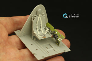 Quinta Studio QD32195 F6F-5 Hellcat 3D-Printed &amp;amp; colored Interior on decal paper (Trumpeter) 1/32 – image 7