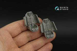 Quinta Studio QD+35106 AH-64D 3D-Printed &amp;amp; colored Interior on decal paper (Takom) (with 3D-printed resin parts) 1/35 – image 5