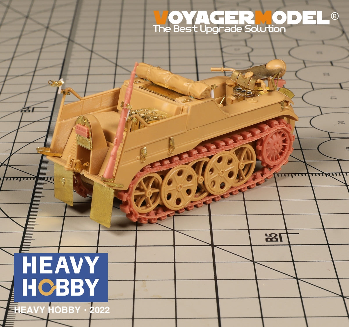 Heavy Hobby PT35072 WWII German Sd.Kfz.2 Kleines Kettenkard Normal Tracks 1/35 – zdjęcie 4