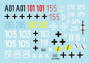 Star Decals 35-C1336 Crimea-Krim. Kuban bridgehead and Novorossiysk. StuG III Ausf E and Ausf G from StuG-Abt. 191 / 197 / 249 / 279. 1/35 – Bild 2