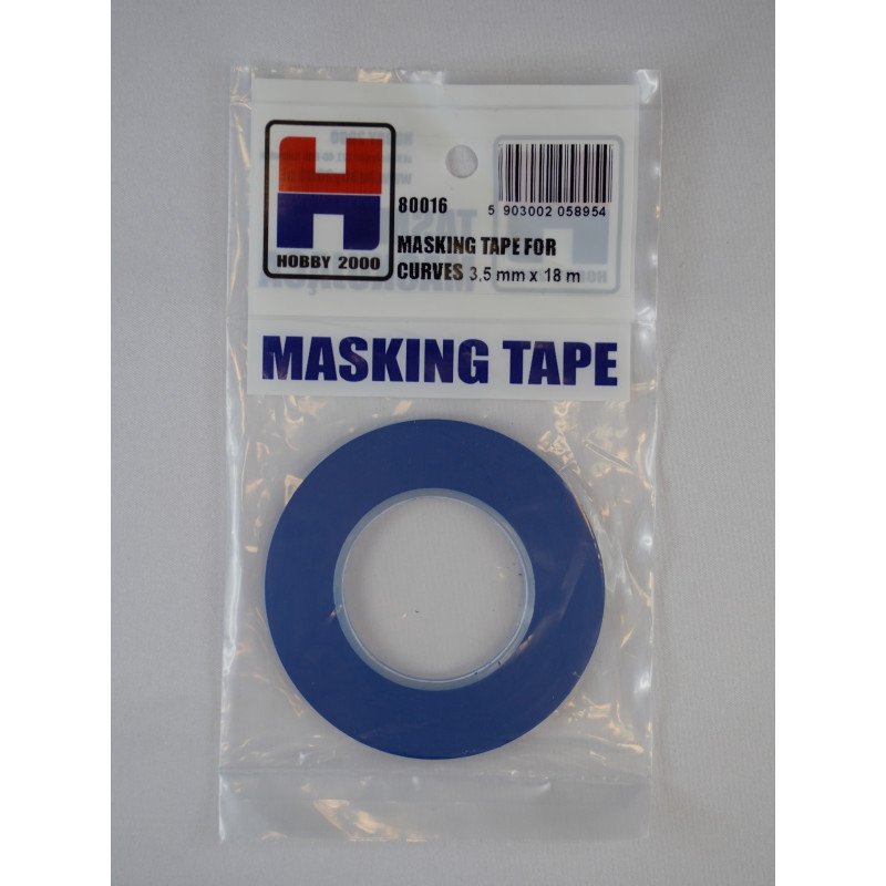 Hobby 2000 80016 Masking Tape For Curves 3,5mm x 18m