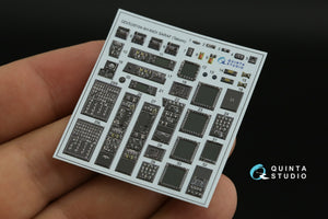 Quinta Studio QDS-35104 AH-64DI Saraf 3D-Printed &amp;amp; coloured Interior on decal paper (Takom) (Small version) 1/35 – zdjęcie 7