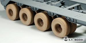 E.T. Model P35-119 US M747 Heavy Equipment Semi-Trailer Sagged wheels For Meng Kit 1/35 – zdjęcie 9