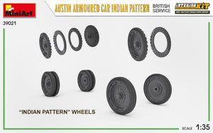 Miniart 39021 AUSTIN ARMORED CAR INDIAN PATTERN. BRITISH SERVICE. INTERIOR KIT 1/35 – image 10