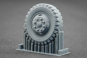 ScaleX WM 35014С D-30 Ordinary and sagged wheel set (for Trumpeter) 1/35