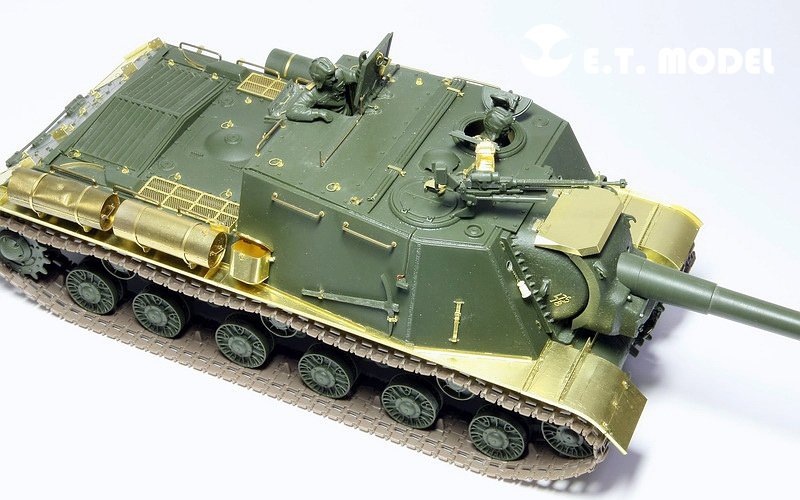 Maquette ET E35-028 JSU-152 soviétique de base de la Seconde Guerre mondiale (pour TAMIYA 35303) (1/35) – image 3