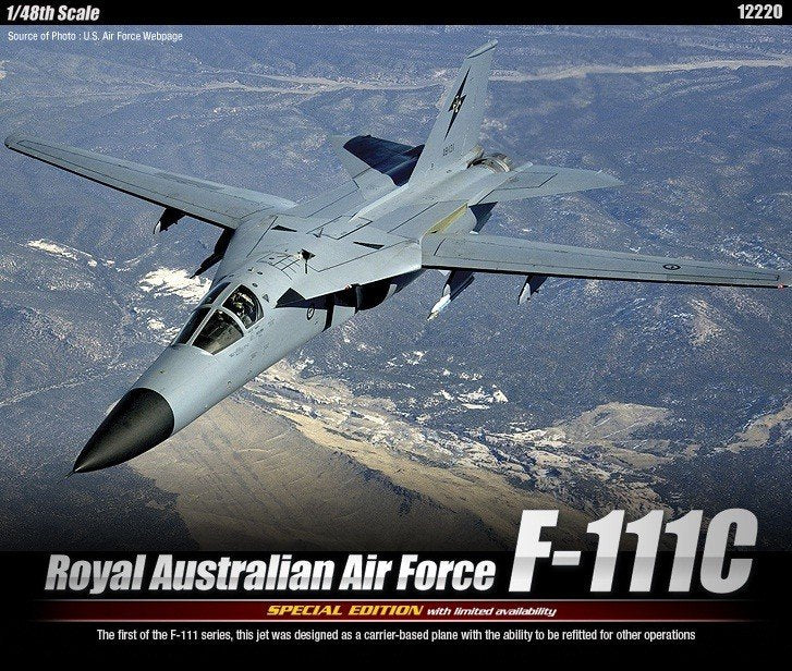 Academy 12220 Royal Australian Air Force F-111C 1/48