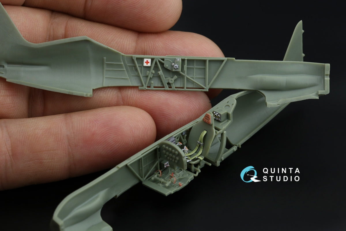 Quinta Studio QD72170 MiG-3 3D-Printed coloured Interior on decal paper (Armory) 1/72 – zdjęcie 5