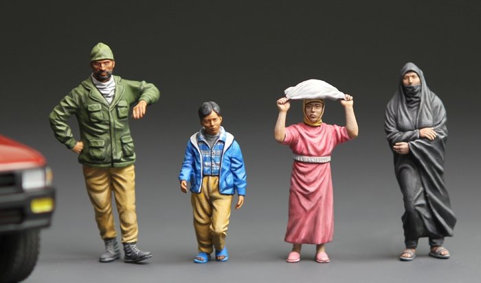Meng Model HS-001 Middle Easterners (4 figures) 1/35 – Bild 3