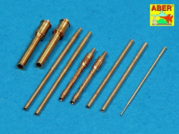 Armement Aber A48111 pour chasseur allemand Focke-Wulf Fw 190 A-7 à A-10 et D-9 ; 2x MG 131 ; 4x MG 151 ; tube de Pitot 9 (1/48)