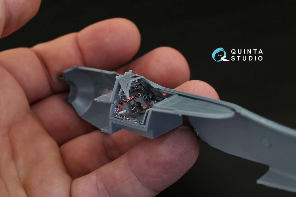 Quinta Studio QD48139 FW 190D-9 3D-Printed &amp;amp; coloured Interior on decal paper (for Eduard kit) 1/48 – zdjęcie 6