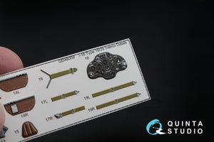 Quinta Studio QD48009 I-16 type 18/24 3D-Printed &amp;amp; coloured Interior on decal paper (for all kits) 1/48 – zdjęcie 2