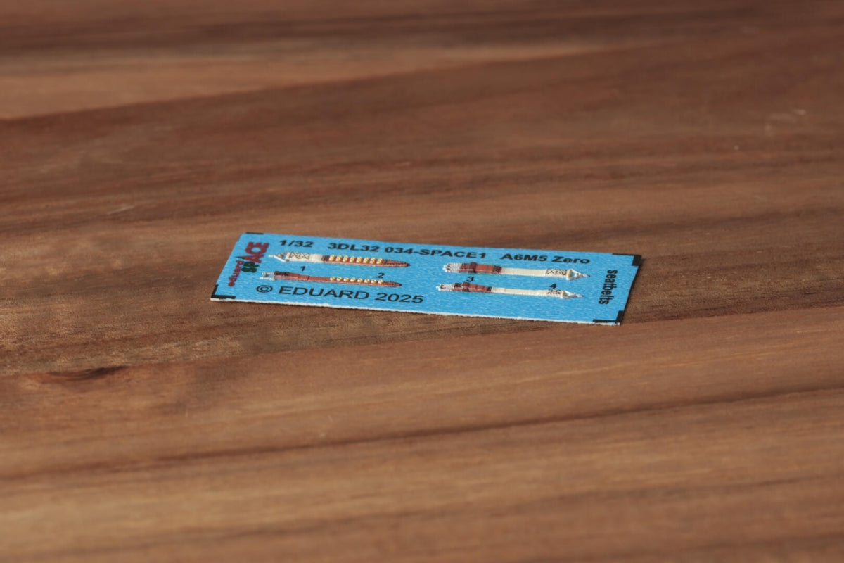 Eduard 3DL32034 A6M5 Zero seatbelts SPACE TAMIYA 1/32