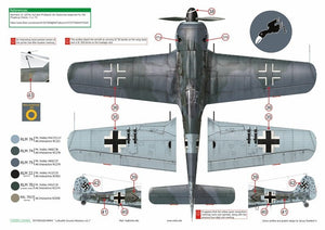 Exito ED72004 DECALS Luftwaffe Ground Attackers vol.1 - Ju 87 D-3, Hs 129, Fw 190F-8 1/72 – image 7