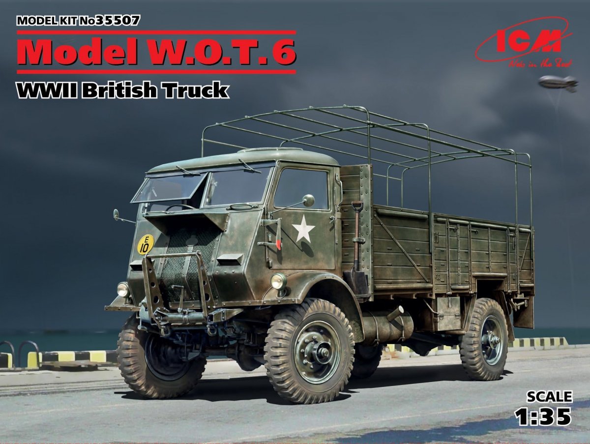 ICM 35507 Model W.O.T. 6, WWII British Truck 1/35