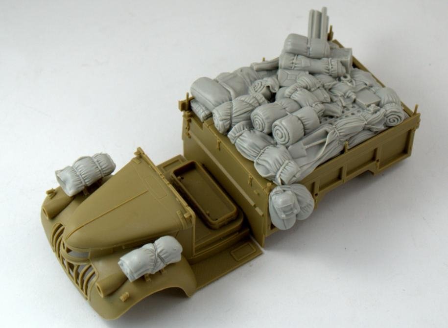Ensemble de rangement Panzer Art RE35-477 pour Chevrolet LRDG 1/35