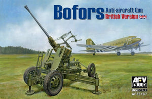 AFV Club 35187 Bofors 40mm Mk III Anti Aircraft Gun (British Version) 1/35