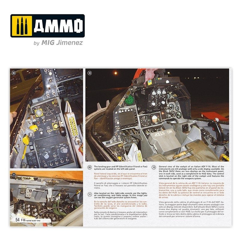AMMO of Mig Jimenez 6029 F-16 Fighting Falcon / VIPER. Visual Modelers Guide Multilingual (Eng, Spa, Ita) – image 8