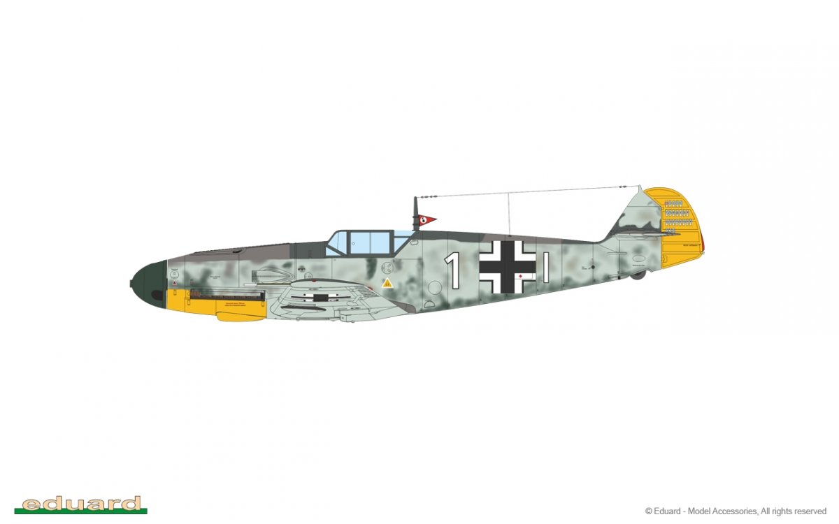 Eduard 70154 Bf 109F-2 ProfiPACK 1/72 – image 4