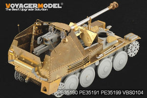 Voyager Model PE35192 WWII German Marder III Ausf.M Floor &amp;amp; Ammunition Stowage (For DRAGON) 1/35 – zdjęcie 3