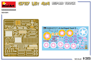 MiniArt 35494 G7117 1,5T 4x4 Repair Truck 1/35 – zdjęcie 5
