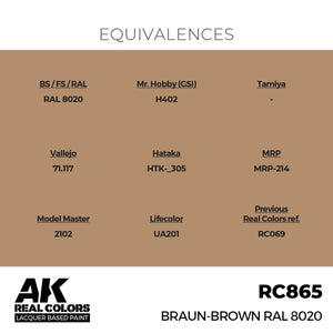 AK Interactive RC865 Braun-Brown RAL 8020 17 ml – Bild 3