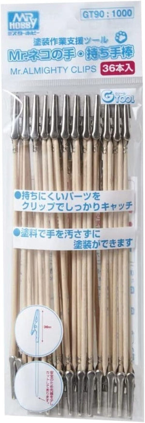 Mr. Hobby GT-90 Mr. Almighty Clip Stick - 36 pcs