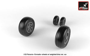 Armory Models AW32501a Panavia Tornado wheels, w/ tyres type “a” (DL) 1/32 – zdjęcie 5