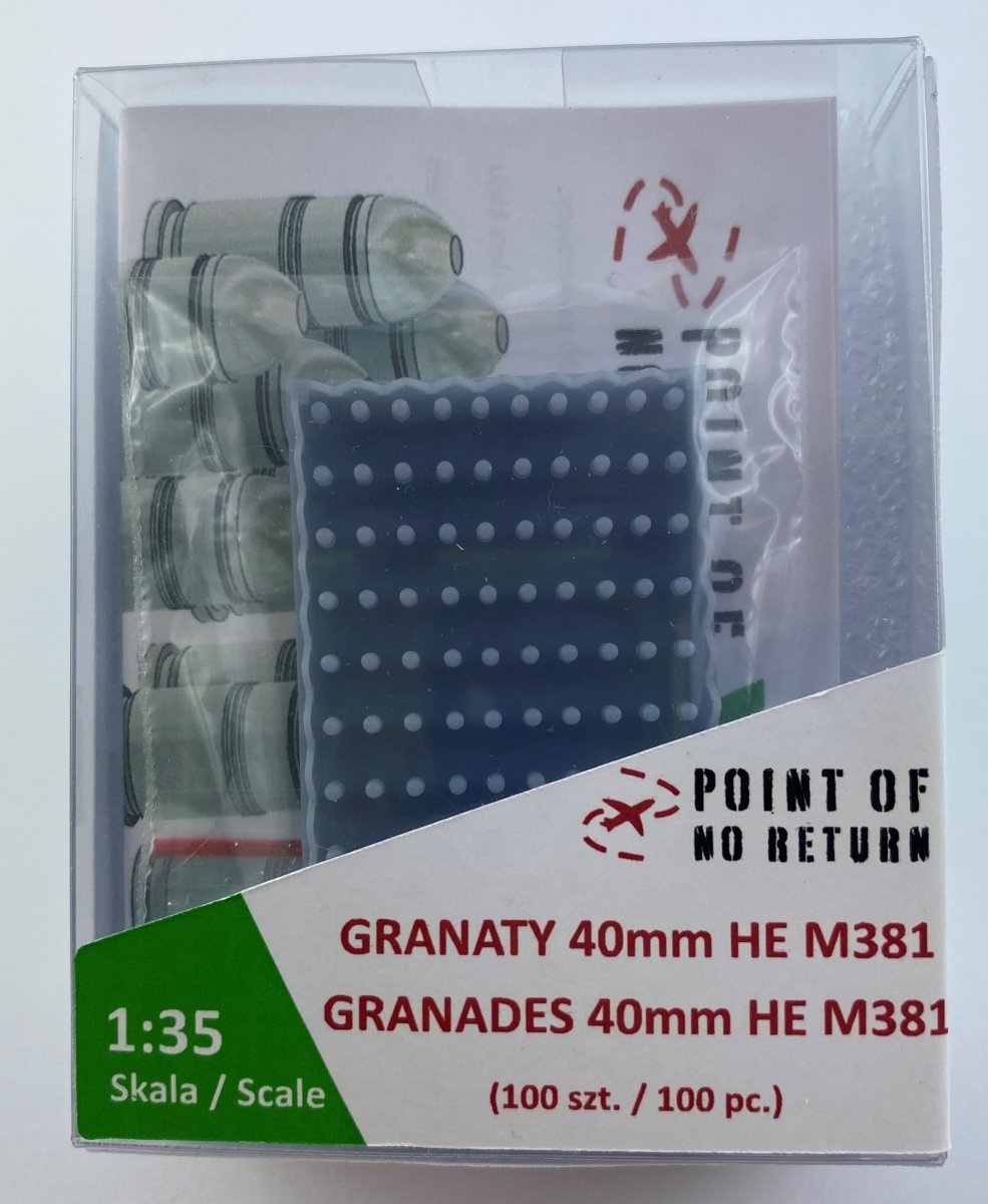 Point of no Return 3522012 Granaty 40mm HE M381 1/35 – zdjęcie 2