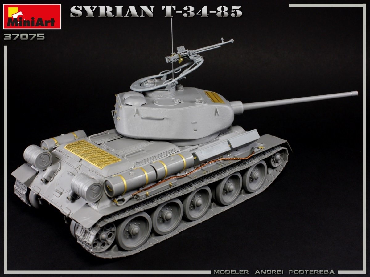 MiniArt 37075 SYRIAN T-34/85 1/35 – zdjęcie 5