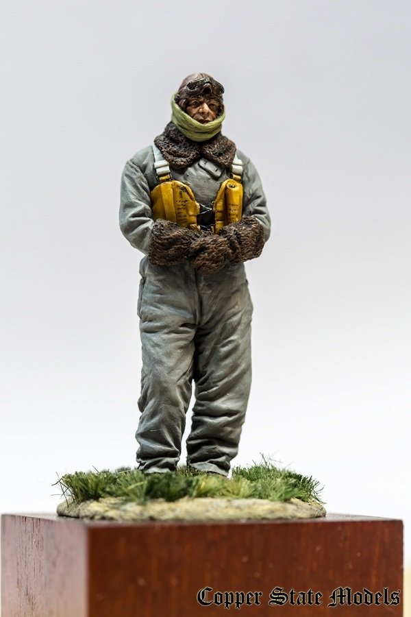 Copper State Models F32-007 Royal Naval Air Service pilot 1/32 – zdjęcie 5