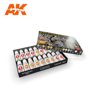 AK Interactive AK11759 SIGNATURE SET – CALVIN TAN 3G COLORS 3GEN SET 18x17 ml – zdjęcie 2