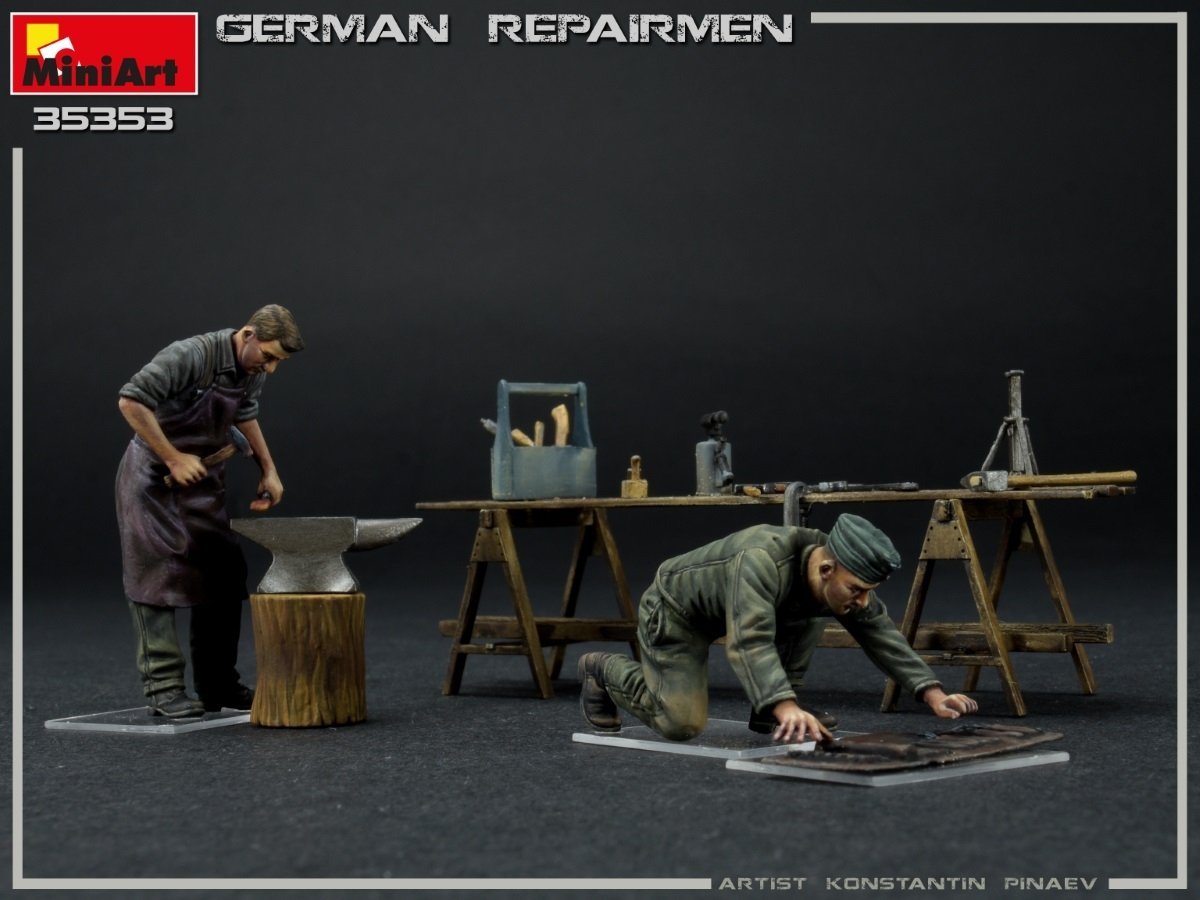 Miniart 35353 GERMAN REPAIRMEN 1/35 – zdjęcie 4